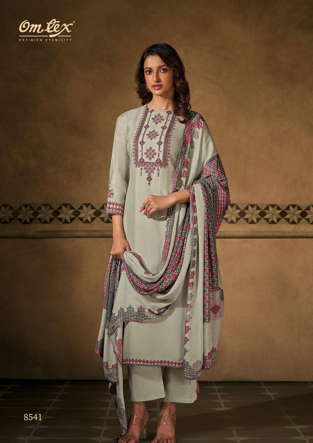 Omtex diyaara kolkata dress material wholesale